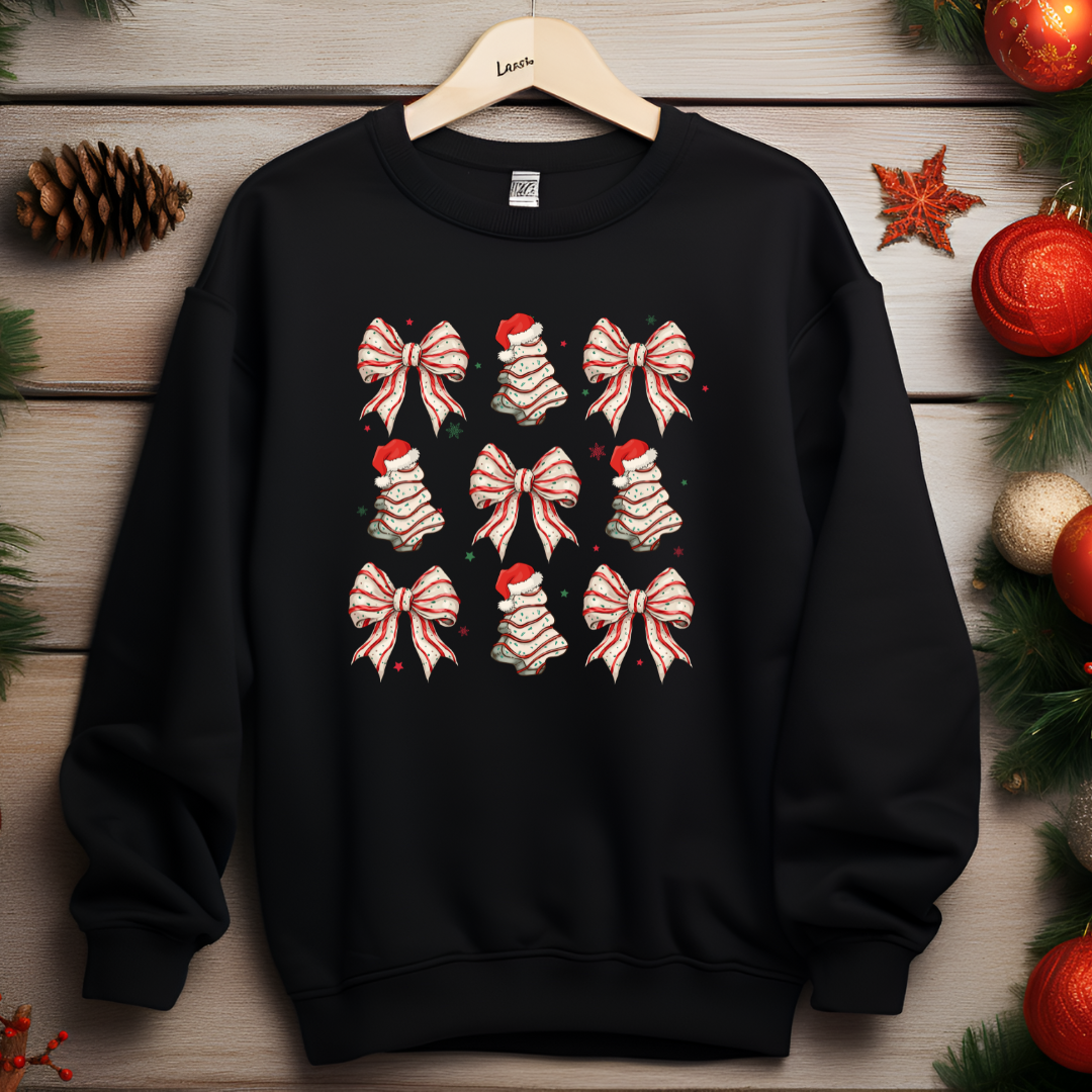 Coquette Christmas Tree Cake Sweater WrekageCustoms